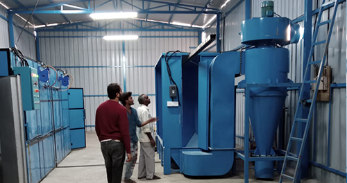 Powder Coating Plant Setup