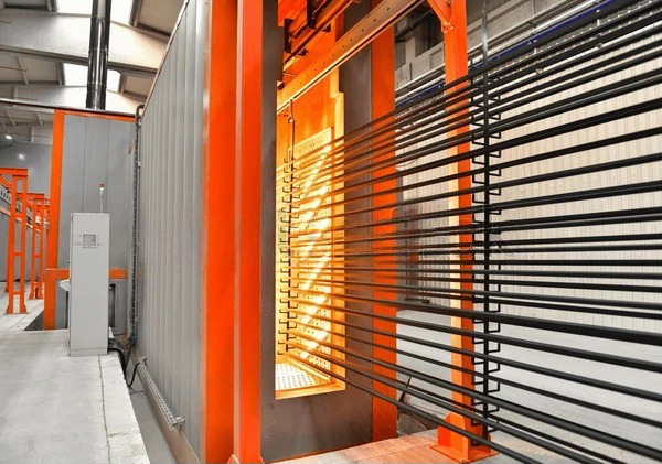 Powder coating equipment